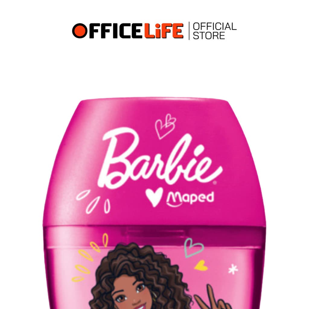 maped กบเหลาดินสอ 1 ช่อง ลายบาร์บี้ Barbie รุ่น SH/034023 รูปที่ 4
