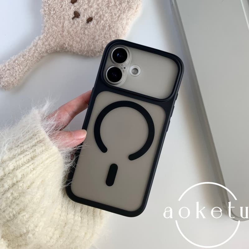 หน้าต่างใหญ่ทันที17เหมาะสําหรับแอปเปิ้ล17 โปรแม็กซ์ เคสโทรศัพท์กรอบที่ถอดออกได้ โทรศัพท์16เลนส์รวมทุกอย่างป้องกันขอบนุ่ม15/14/13ฝ้าใสฝาครอบป้ รูปที่ 5