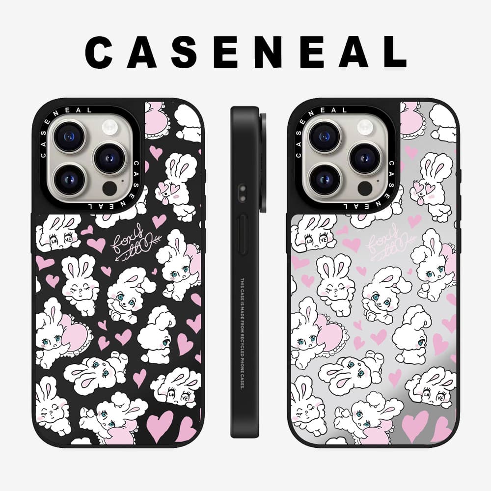 Drop proof CASENEALเคสโทรศัพท์สําหรับiPhone 17ProMax 17pro 17 air 16promax 16 15promax 15 14promax 13 13Promaxเคสแข็งกระต่ายน่ารัก 12PromaxกรณีiPhone 11คุณภาพสูง รูปที่ 1