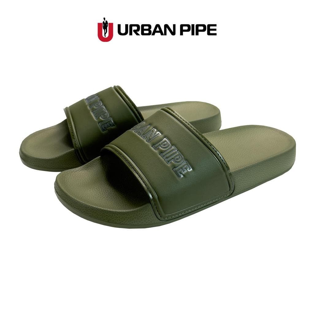 URBAN PIPE EVA สำหรับผู้ชาย รองเท้าแตะแบบหนีบคลาสสิค กันลื่น ใส่ได้ทุกเพศ พื้นหนา รองเท้าใส่ในร่ม Anti-Slip Slipper 602 รูปที่ 9