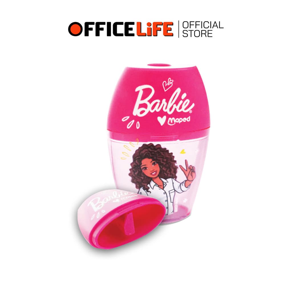 maped กบเหลาดินสอ 1 ช่อง ลายบาร์บี้ Barbie รุ่น SH/034023 รูปที่ 2