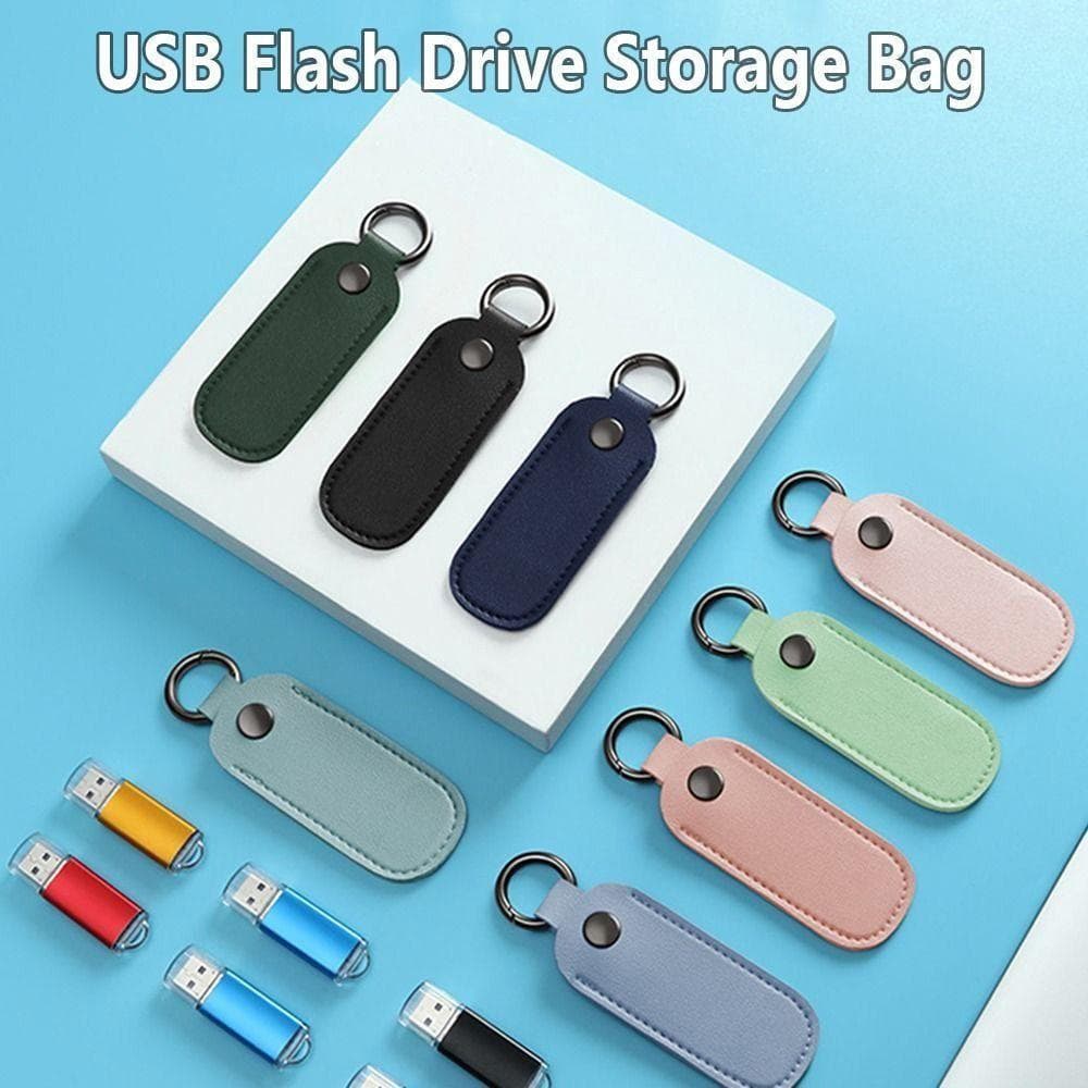 IFAYSHOW U Disk Pouch อุปกรณ์เสริมดิจิตอล Pendrive Holder Memory Stick รูปที่ 9