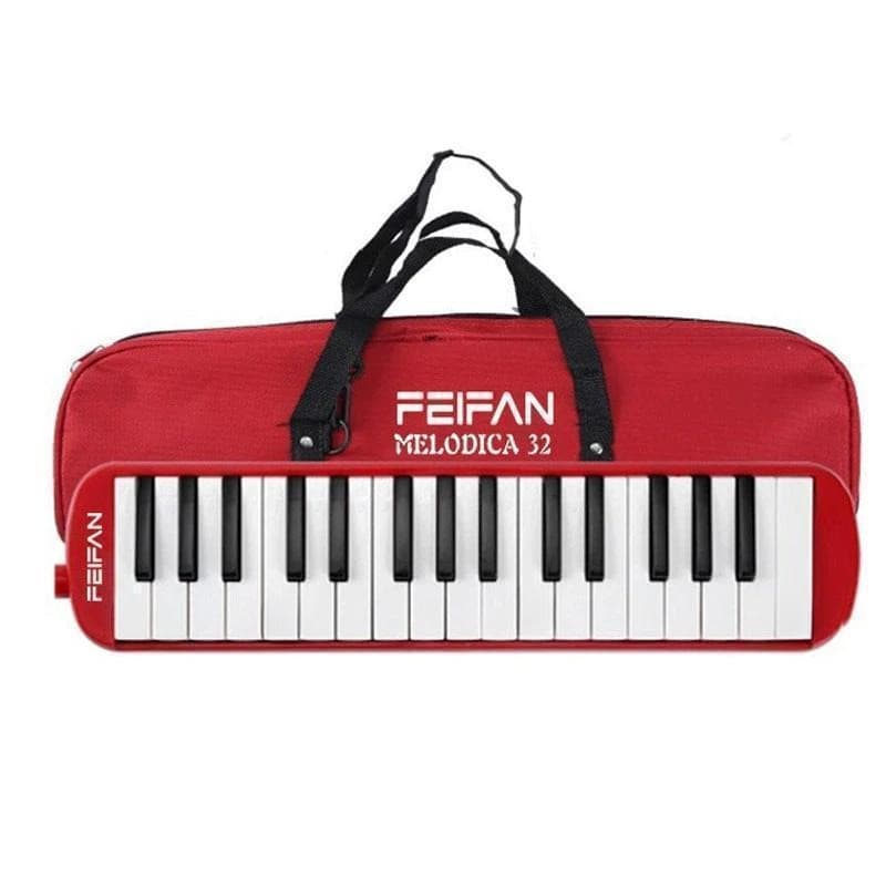 เมโลเดี้ยน Melodica กระเป๋าผ้า 32 คีย์ เสียงดี ไม่กินลม เหมาะสำหรับเด็ก พร้อมอุปกรณ์ครบชุด รูปที่ 8