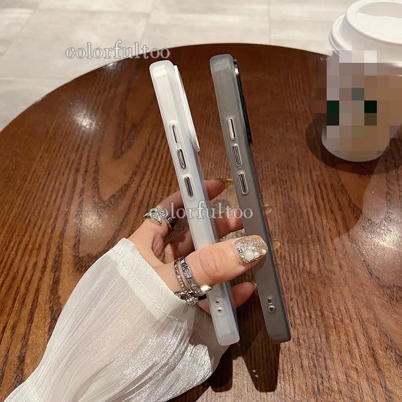 สําหรับOppoA6C 2026 Matteคู่สําหรับOppo A6C OppoA6 CA 6C 6 C 4G 5G Minimalistกันกระแทกโลหะเลเซอร์ผิวMatteปลอกปกหลังShell รูปที่ 4