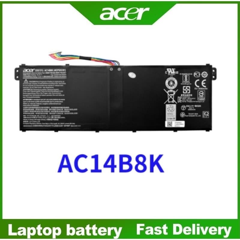 แบตเตอรี่ Battery Notebook Acer AC14B8K Acer Swift 3 Nitro 5 AN515-42 AN515-51 AN515-52 ของแท้ รูปที่ 1
