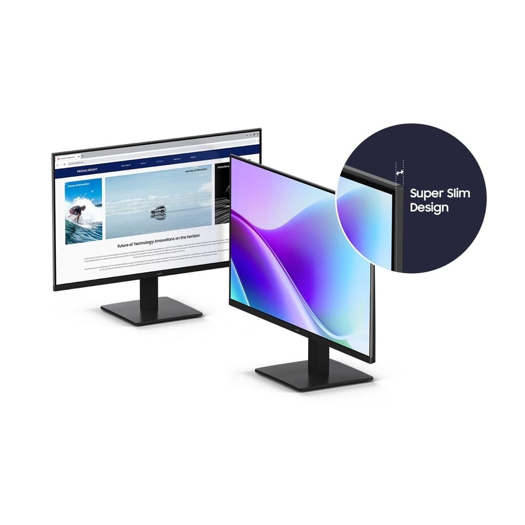 SAMSUNG MONITOR 24" Essential S3 S32GF FHD 120Hz จอมอนิเตอร์ จอคอมพิวเตอร์ : LS24F320GAEXXT รูปที่ 7
