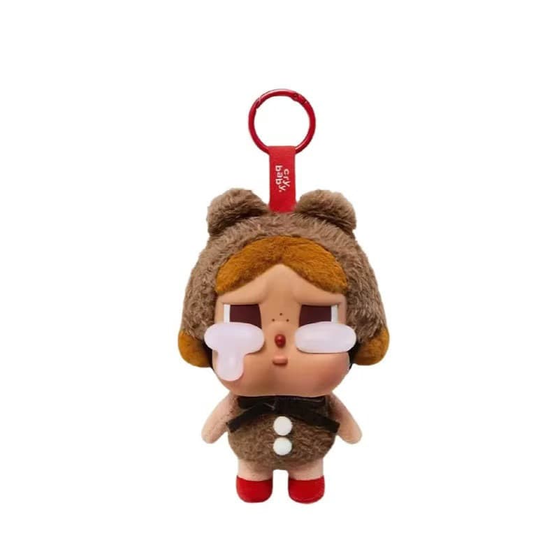 Crybaby Mystery Box Doll Tears Factory Vinyl Plush Doll Mystery Box Series Crybaby อินเทรนด์เล่นของเล่นตุ๊กตาตุ๊กตาพวงกุญแจ Charm Plush กระเป๋าแขวนสาวจี้ รูปที่ 8
