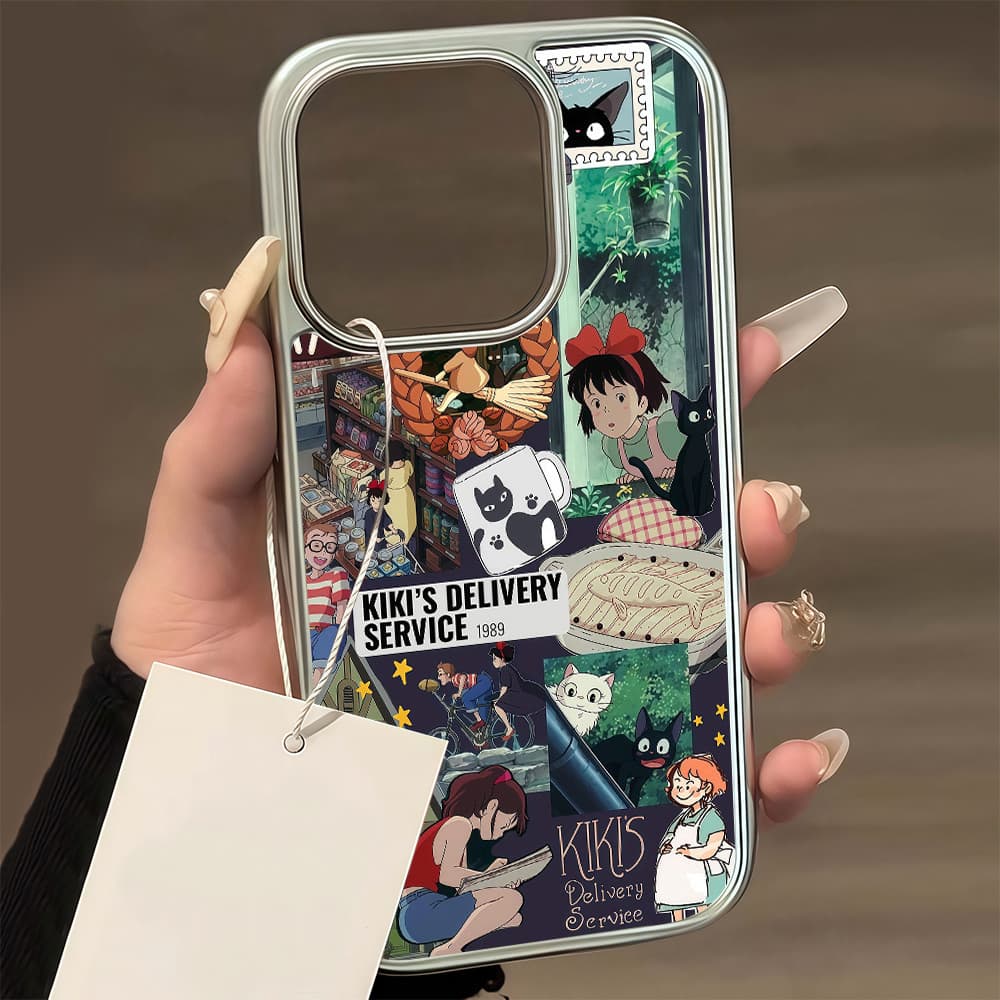 เคสไอโฟน11 ภาพประกอบอนิเมะโดยมิยาซากิ ฮายาโอะ For IPhone 17 13 16 15 12 14 Pro Max Case XR 7Plus X 16 14 15 Plus XS Max รูปที่ 6