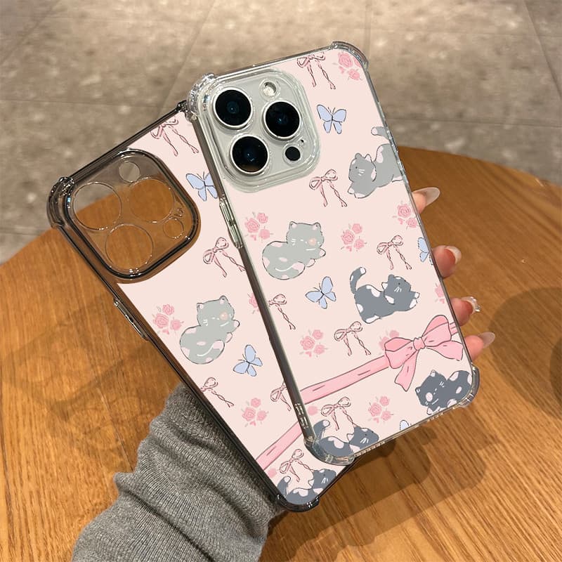 KingMall เคสใสสำหรับOppo A60 A2 A3s A5 A9 A7 A15 A16 A57 A78 A18 A17 A36 A38 A58 F21 Reno6 7 5G A74 A76เคสกันกระแทก รูปที่ 2
