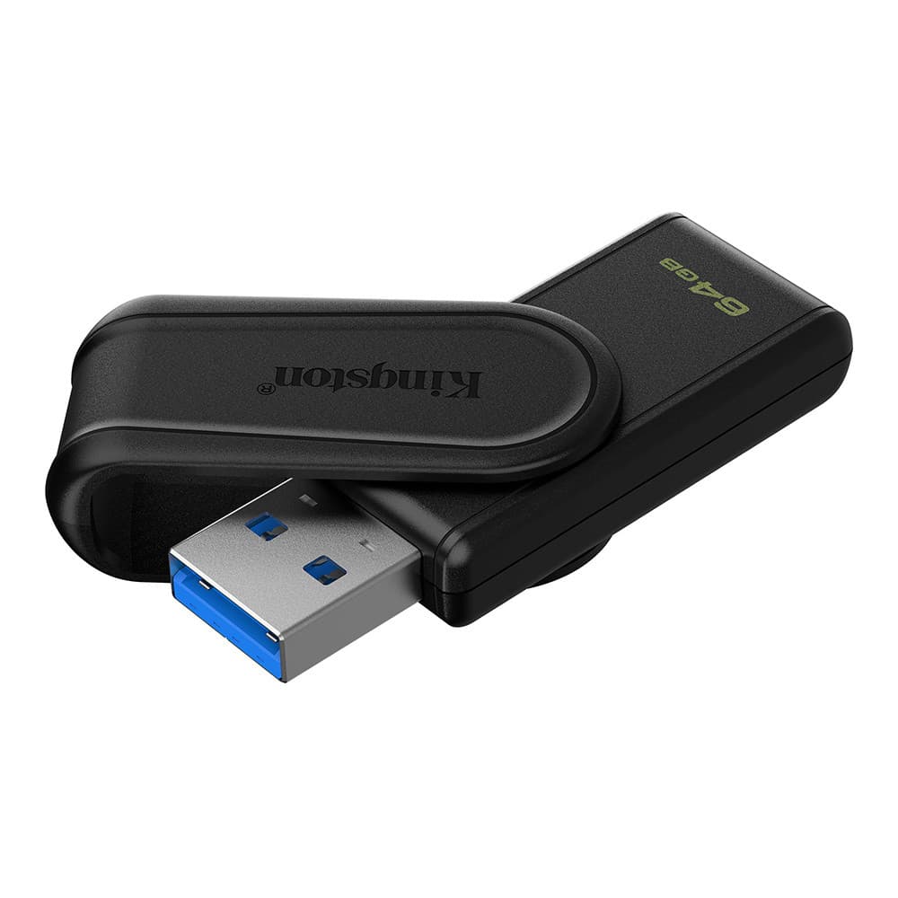 Kingston Flash Drive DTXS 64GB USB 3.2 Gen 1 Black Warranty 5 Years รูปที่ 4