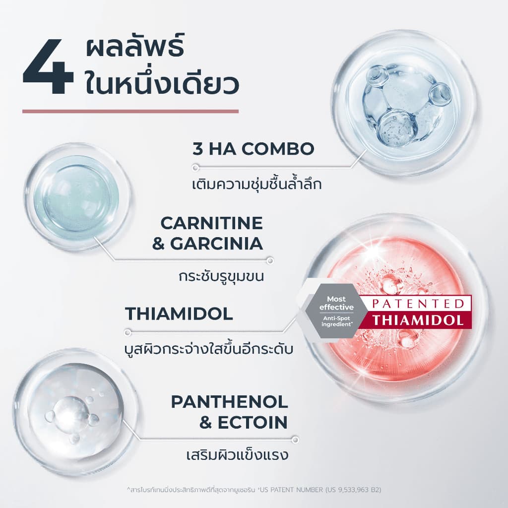 Eucerin Spotless Brightening Thiamidol Boosting Essence 100ml น้ำตบผิวใส ลดจุดด่างดำ ผิวชุ่มชื้น เรียบเนียน ของแท้ รูปที่ 3