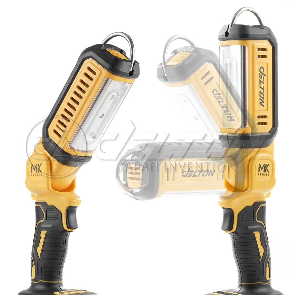 DELTON ไฟฉายไร้สาย 600LM สปอตไลท์ LED แบบพกพา รุ่น MKT-55FL ใช้งานร่วมกับ แบตเตอรี่ DELTON UltraFlex และ TURBO FORCE รูปที่ 6