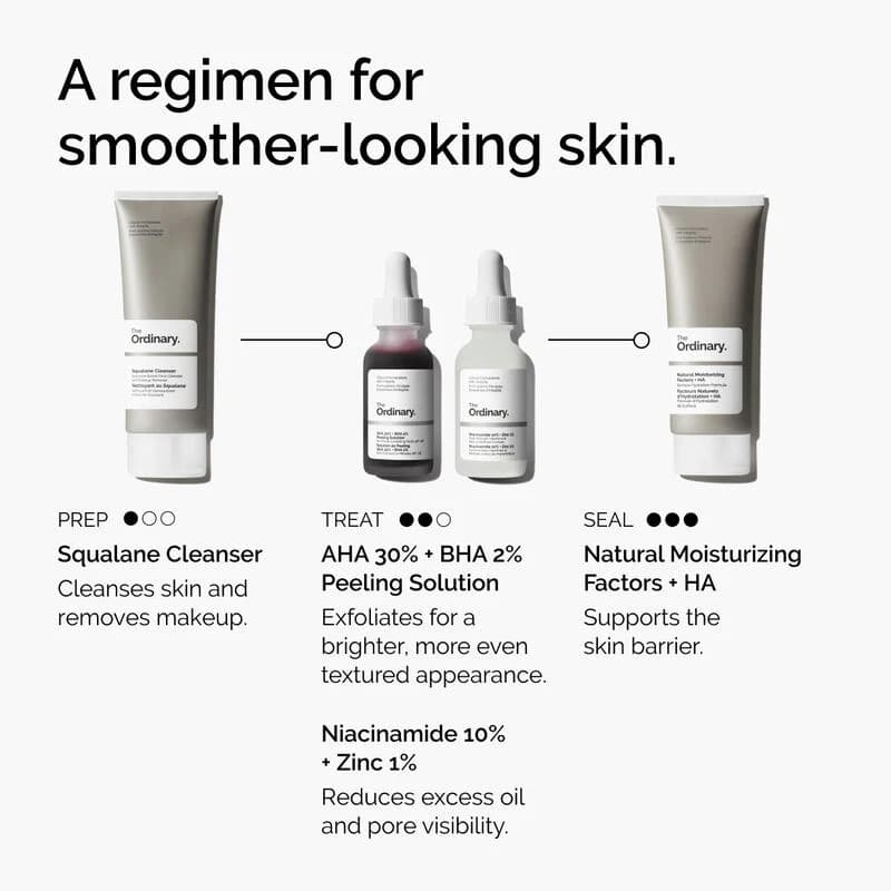 The Ordinary AHA 30% + BHA 2% Peeling Solution 30ml เซรั่มผลัดเซลล์ เผยผิวใหม่เรียบเนียน เปล่งปลั่งกระจ่างใส รูปที่ 5