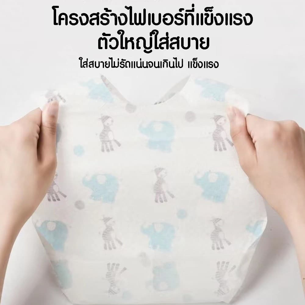 ผ้ากันเปื้อนเด็กแบบใช้แล้วทิ้ง กันน้ำ ผ้ากันเปื้อนเด็กแบบพกพา ผ้ากันเปื้อน ผ้ากันเลอะ รูปที่ 8