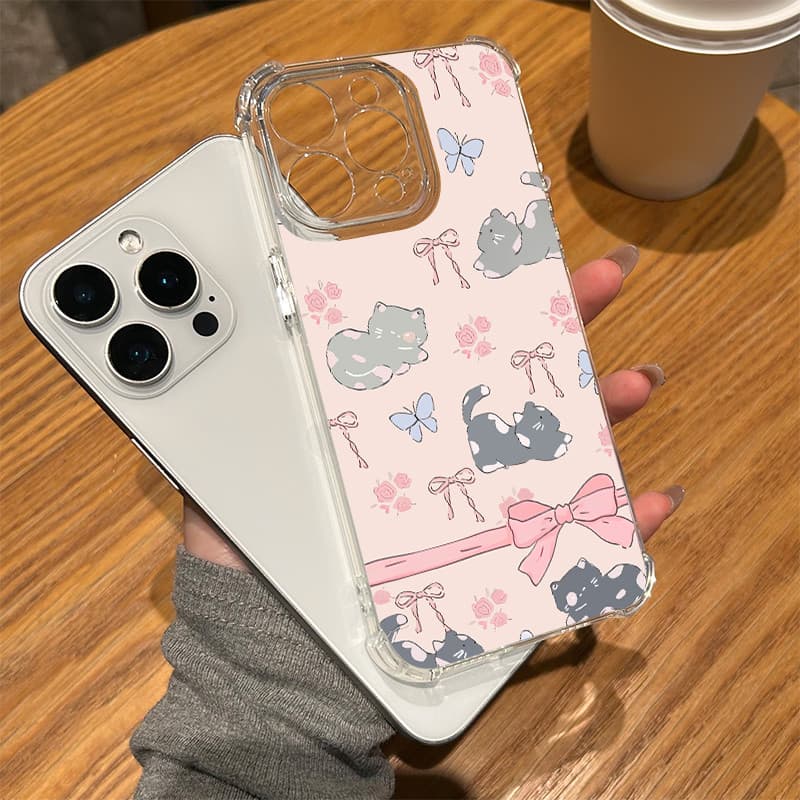 KingMall เคสใสสำหรับOppo A60 A2 A3s A5 A9 A7 A15 A16 A57 A78 A18 A17 A36 A38 A58 F21 Reno6 7 5G A74 A76เคสกันกระแทก รูปที่ 6