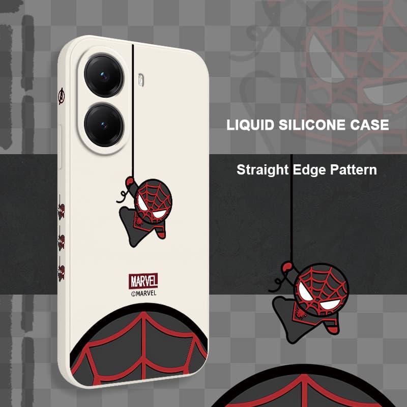 น่ารัก Spider เคสโทรศัพท์สําหรับ Xiaomi Poco F8 X8 M8 X7 F7 Pro Max Ultra 5G คลาสสิกฝาครอบสบายรู้สึก รูปที่ 7