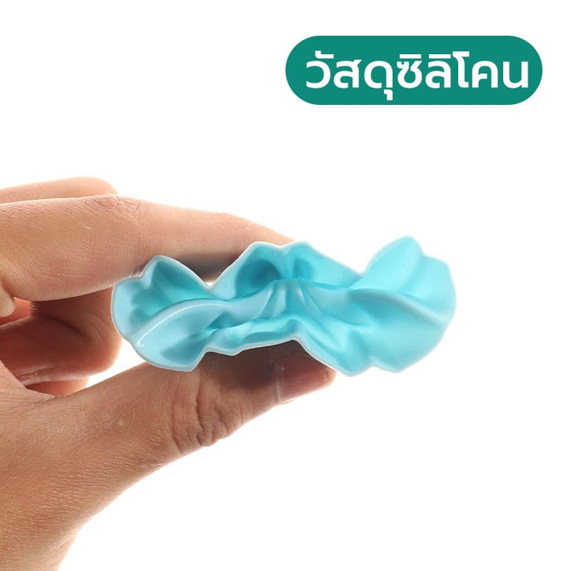 แม่พิมพ์ซิลิโคน ชุด 6 ชิ้น พิมพ์วุ้น ขนมชั้น พิมพ์สบู่ พิมพ์ 5ซม พิมพ์ดอกไม้ ทน -40 ถึง 210 องศา รูปที่ 4