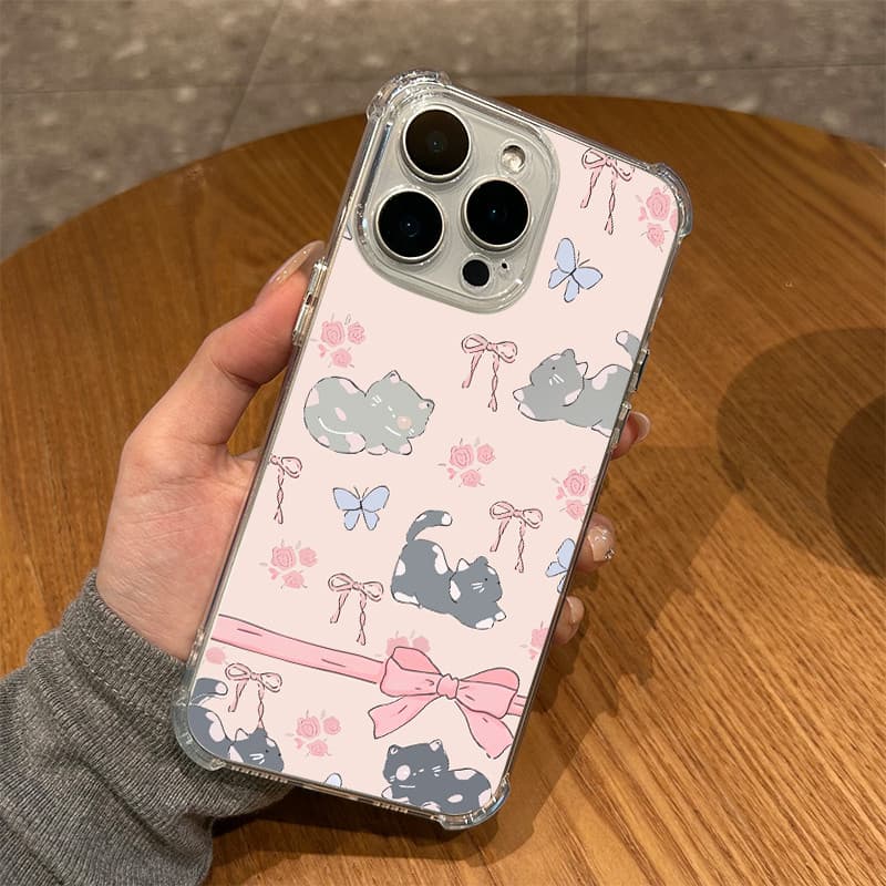 KingMall เคสใสสำหรับOppo A60 A2 A3s A5 A9 A7 A15 A16 A57 A78 A18 A17 A36 A38 A58 F21 Reno6 7 5G A74 A76เคสกันกระแทก รูปที่ 3
