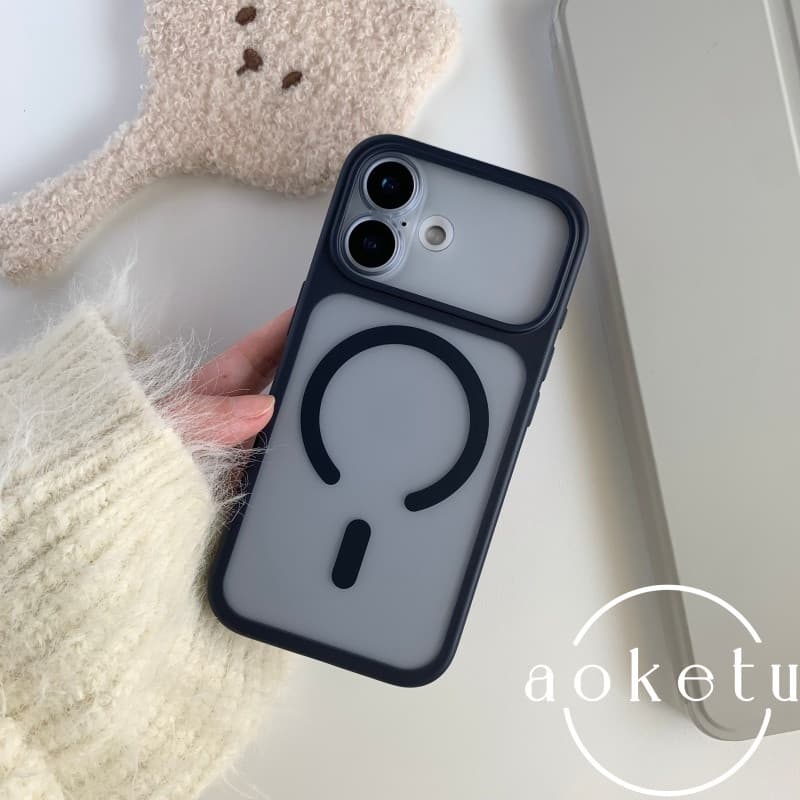 หน้าต่างใหญ่ทันที17เหมาะสําหรับแอปเปิ้ล17 โปรแม็กซ์ เคสโทรศัพท์กรอบที่ถอดออกได้ โทรศัพท์16เลนส์รวมทุกอย่างป้องกันขอบนุ่ม15/14/13ฝ้าใสฝาครอบป้ รูปที่ 7