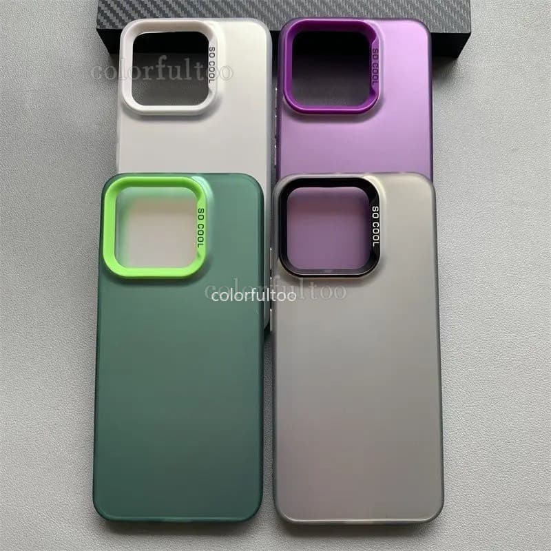 สําหรับOppoA6C 2026 Matteคู่สําหรับOppo A6C OppoA6 CA 6C 6 C 4G 5G Minimalistกันกระแทกโลหะเลเซอร์ผิวMatteปลอกปกหลังShell รูปที่ 5