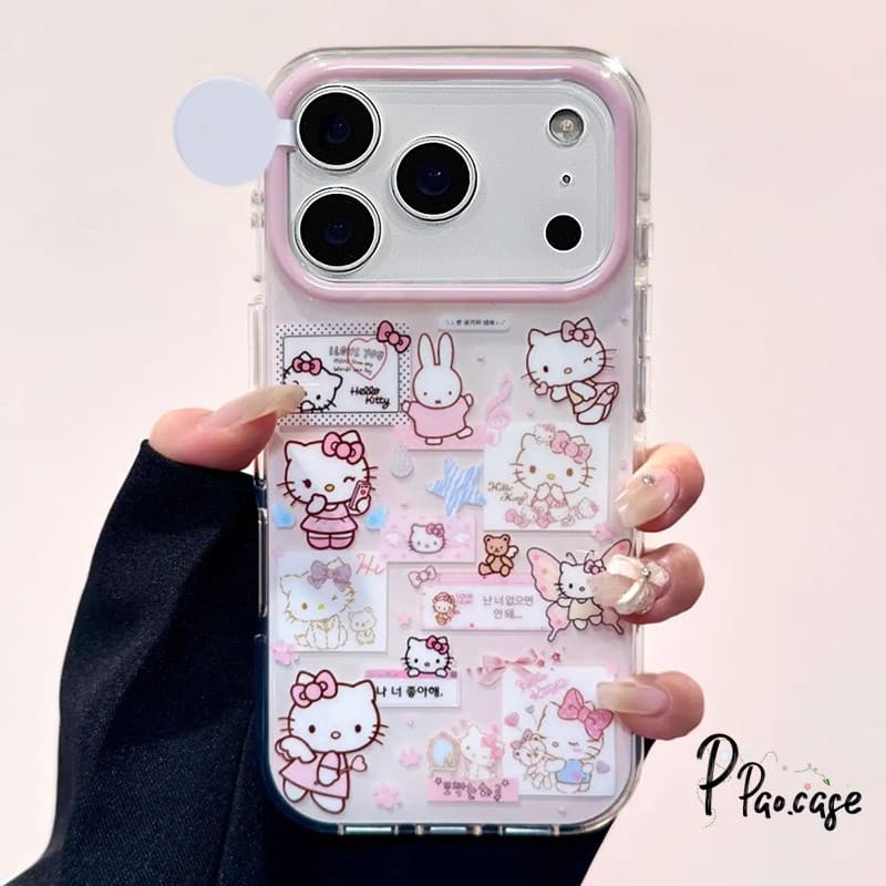 เคสไอโฟน17 Airเคส IMD ลาย Melody โบว์ น่ารัก สไตล์ฮิต สำหรับ IPhone 14 17 13 11 15 12 16 Pro Max 7 8 15 14 16 Plus รูปที่ 3
