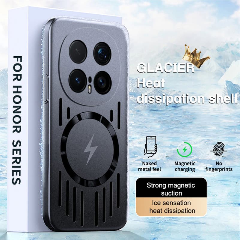 สําหรับ Honor Magic 8 Pro 8 7 Lite 6 X9d X9c Honor 400 Pro เคสโทรศัพท์ Hard PC การกระจายความร้อน Slim ป้องกันปกหลัง รูปที่ 6