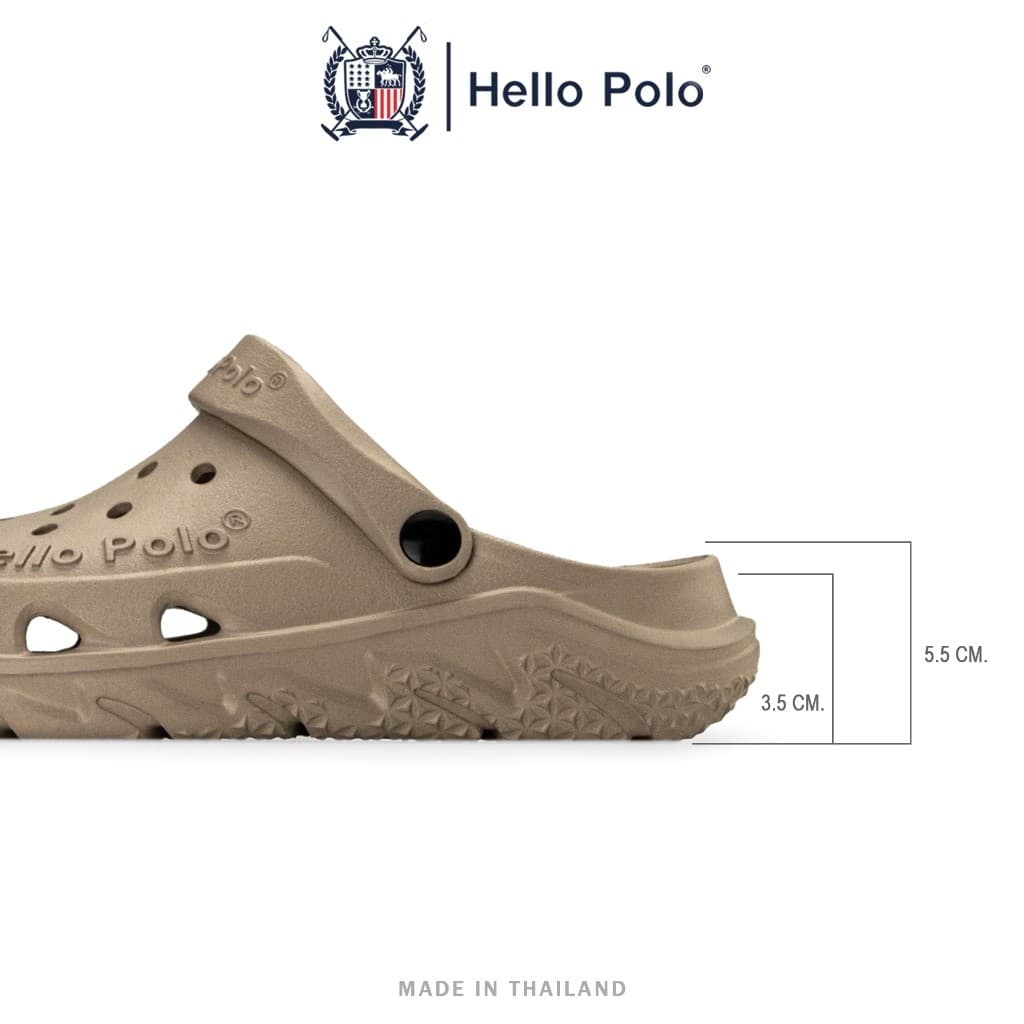 Hello Polo รุ่น HP8055 รองเท้าแตะหัวโต รองเท้าแฟชั่น EVA พื้นนิ่ม แฟชั่นผู้หญิง น้ำหนักเบา EVA สำหรับทุกเพศ Size36-45 รูปที่ 8