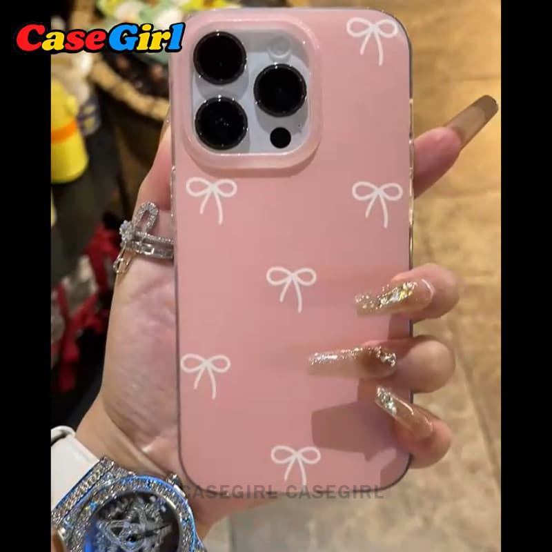 สำหรับ Infinix Smart 8 9 10 Plus Hot 50 POP 8 Tecno Spark GO 2024 20 Pro เคสโบว์สีพาสเทล หวานนุ่ม ดีไซน์สวย รูปที่ 6