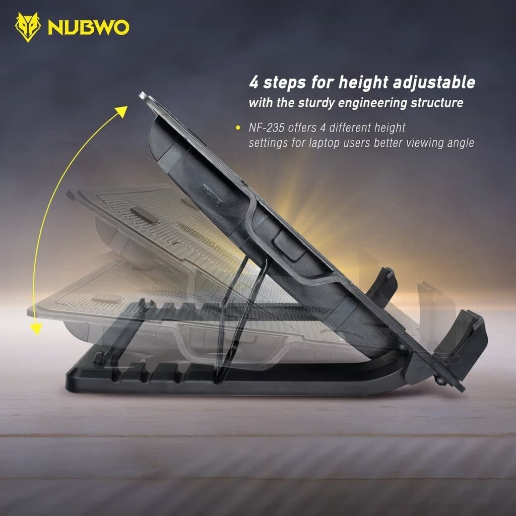 NUBWO NF-235 KARISHMA COOLING PAD ประกัน 1 ปี รูปที่ 8