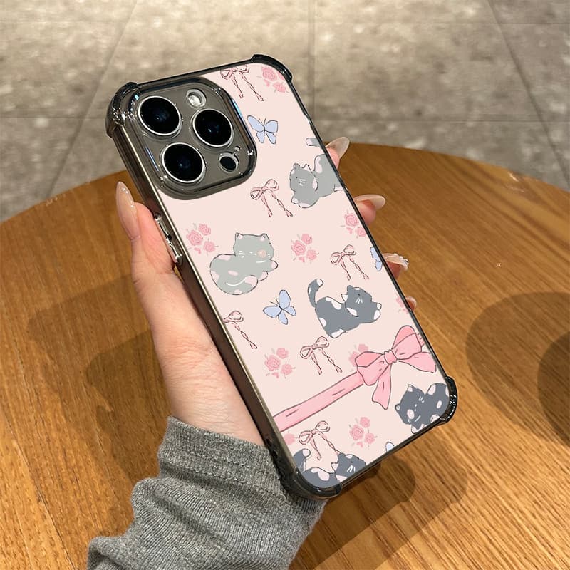 KingMall เคสใสสำหรับOppo A60 A2 A3s A5 A9 A7 A15 A16 A57 A78 A18 A17 A36 A38 A58 F21 Reno6 7 5G A74 A76เคสกันกระแทก รูปที่ 4