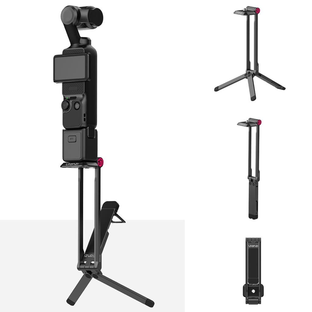 Ulanzi MA66 ขาตั้งกล้อง ไม้เซลฟี่ สำหรับ DJI Pocket 4/3/4P แม่เหล็ก ปลดเร็ว Arca-Swiss สำหรับถ่ายภาพ รูปที่ 2
