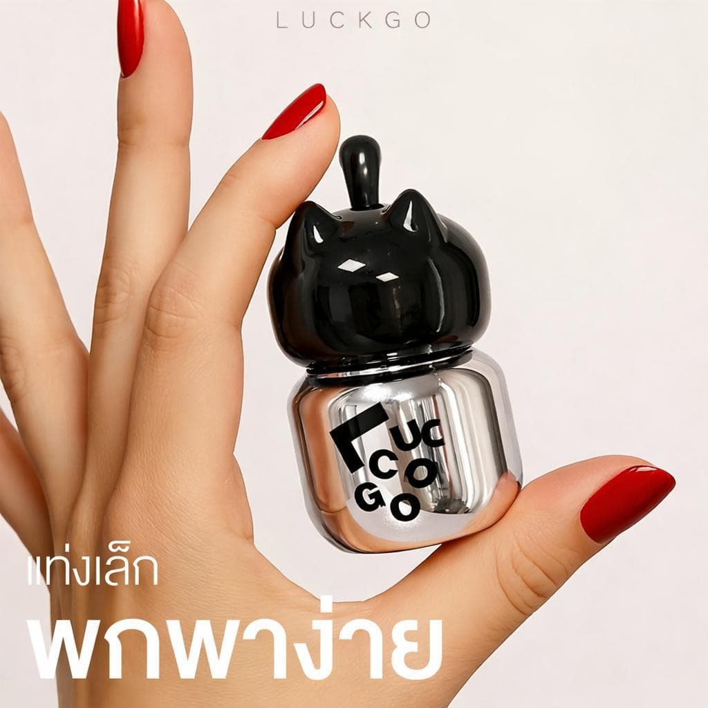 ซื้อ 1 แถม 1 LUCKGO ลิปกลอสและลิปสเตน เนื้อแมตต์และเงาวาว ติดทนนาน ไม่เลอะง่าย สร้างริมฝีปากอวบอิ่ม กันน้ำ รูปที่ 7