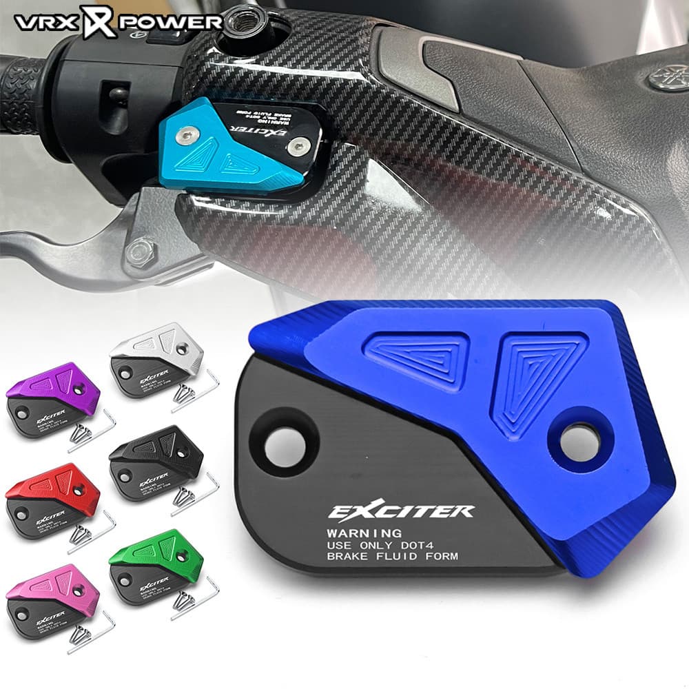 สําหรับYAMAHA Exciter155 150 v1 v2 v3 ฝาปิดปั้มบนCNCฝากระปุกน้ำมันเบรค รูปที่ 1