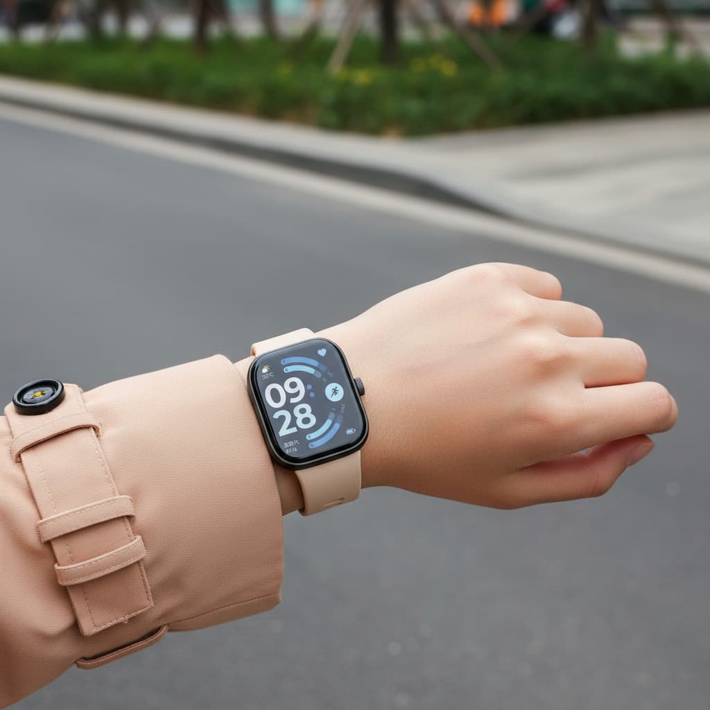 สายซิลิโคนกรณีพีซี for Smartwatch Xiaomi Redmi Watch 6 5 แถบยางกีฬาอ่อนฝาครอบคลุมหน้าจอแข็ง for Xiaomi Redmi Watch 4 รูปที่ 4
