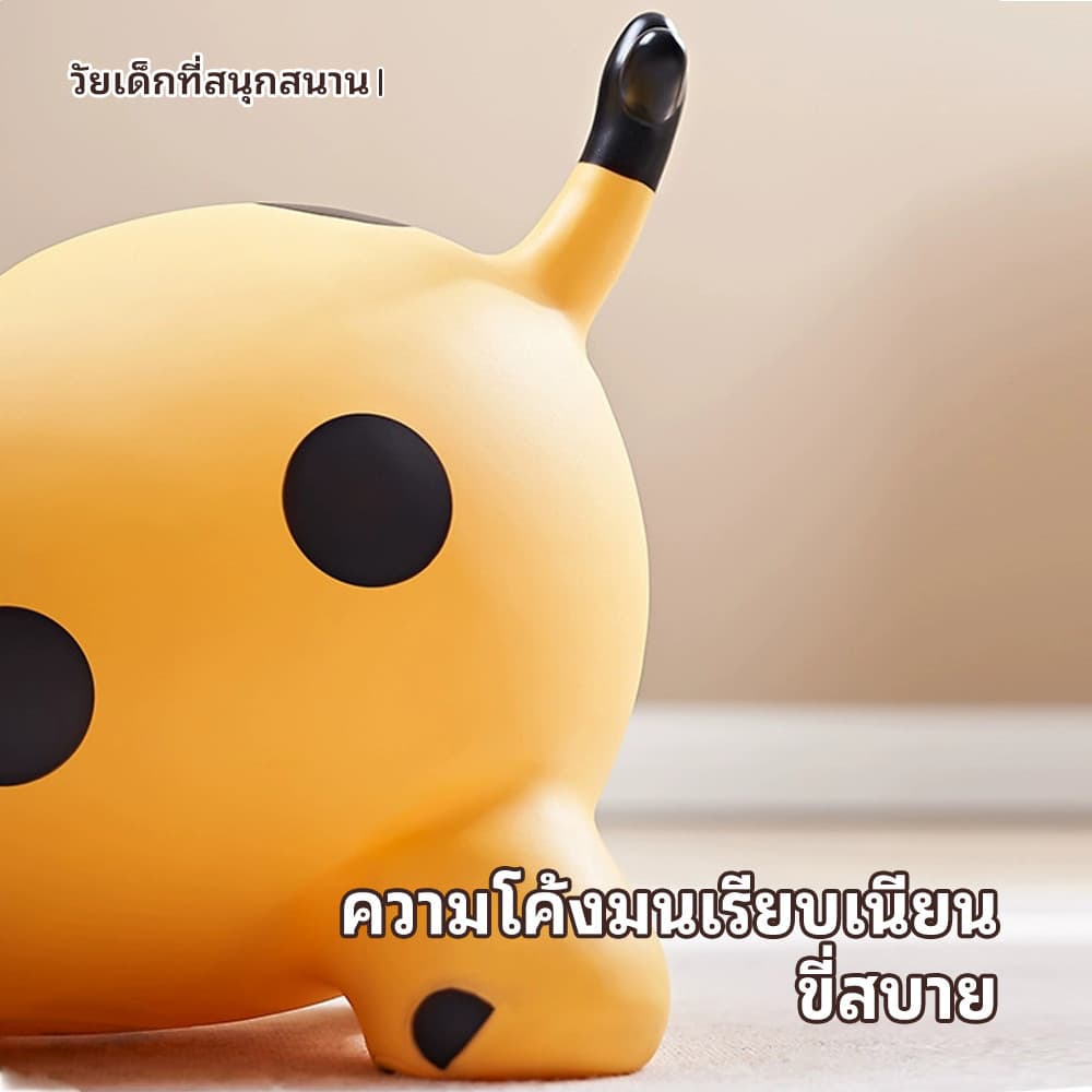 ของเล่นยางเป่าลม,ม้ายางกระโดด,ยีราฟ,วัสดุที่ทนทาน ม้ากระโดดสำหรับขี่ รูปที่ 3