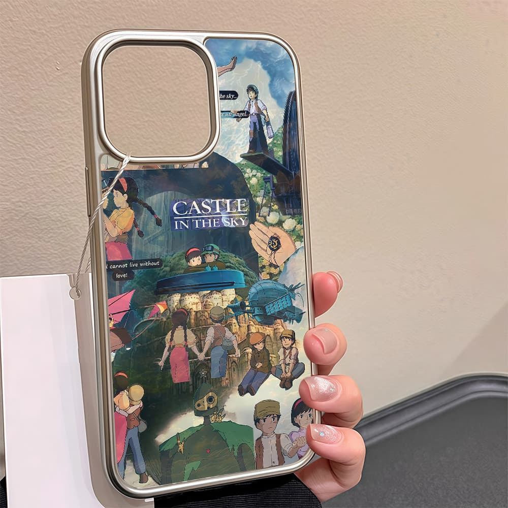 เคสไอโฟน11 ภาพประกอบอนิเมะโดยมิยาซากิ ฮายาโอะ For IPhone 17 13 16 15 12 14 Pro Max Case XR 7Plus X 16 14 15 Plus XS Max รูปที่ 4