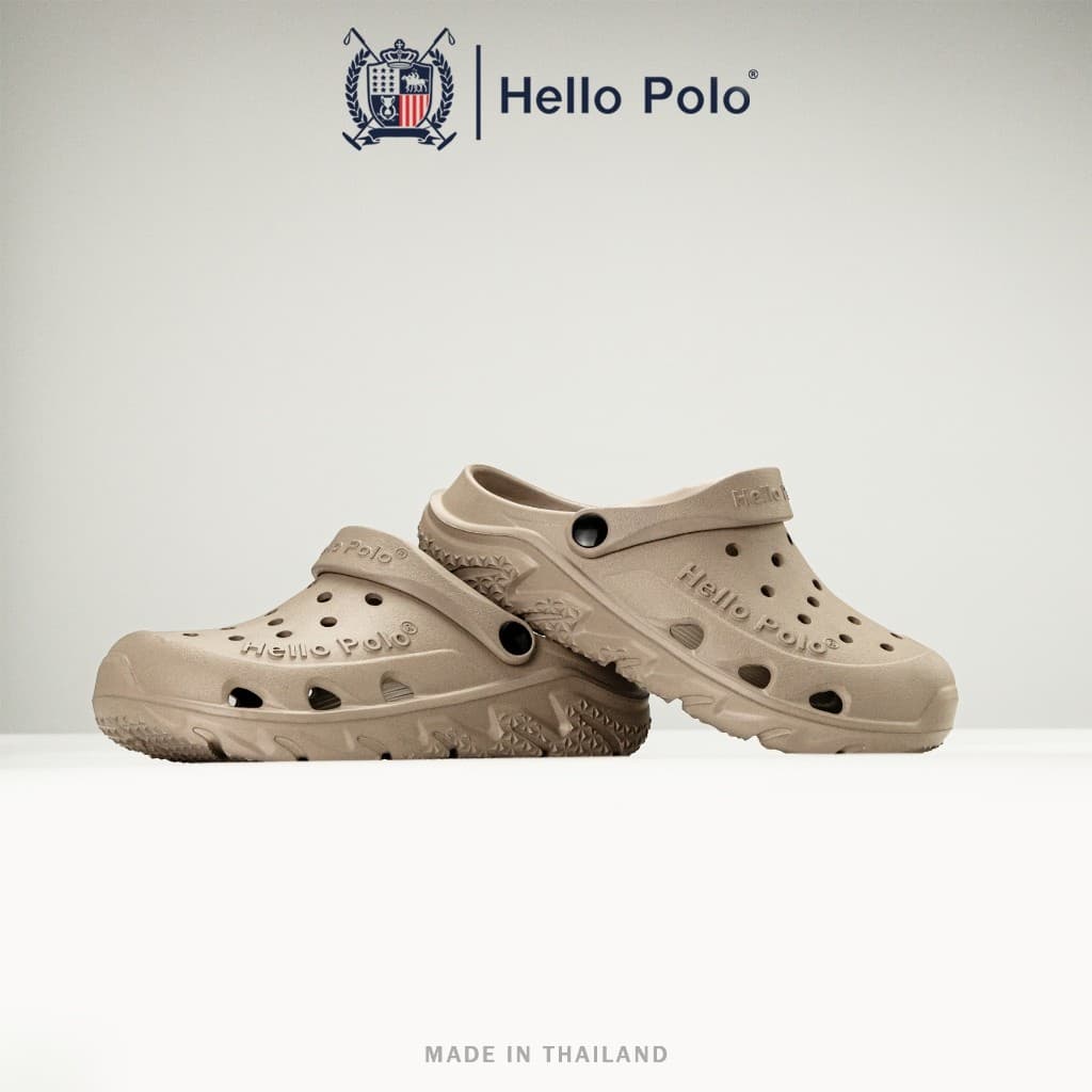 Hello Polo รุ่น HP8055 รองเท้าแตะหัวโต รองเท้าแฟชั่น EVA พื้นนิ่ม แฟชั่นผู้หญิง น้ำหนักเบา EVA สำหรับทุกเพศ Size36-45 รูปที่ 1