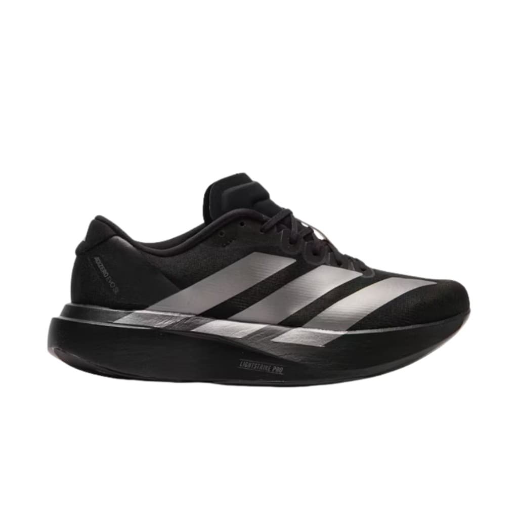 adidas Adizero Evo SL Black Iron Metallic | ของแท้ ตรวจสอบโดย SASOM รูปที่ 2