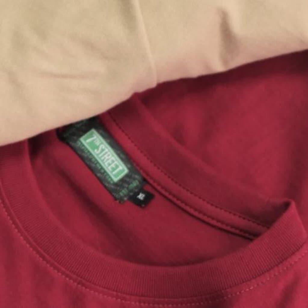 เสื้อยืด 7ᵗʰ Street รุ่น ZLG โลโก้ป้ายเหล็ก ผ้า Cotton100% นุ่มสบาย ระบายอากาศได้ดี ไซส์ M-2XL Clothing Man ผู้ชาย Ts... รูปที่ 5