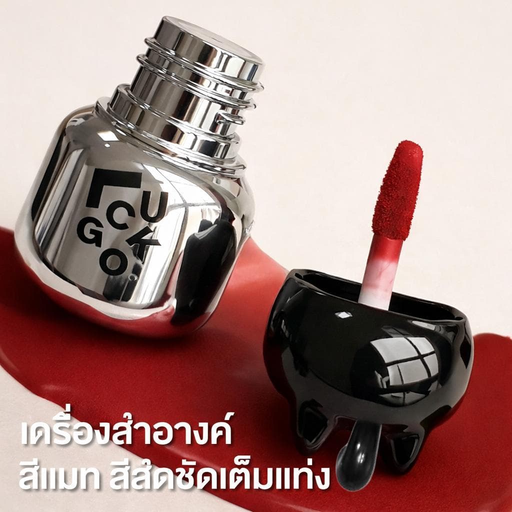 ซื้อ 1 แถม 1 LUCKGO ลิปกลอสและลิปสเตน เนื้อแมตต์และเงาวาว ติดทนนาน ไม่เลอะง่าย สร้างริมฝีปากอวบอิ่ม กันน้ำ รูปที่ 8