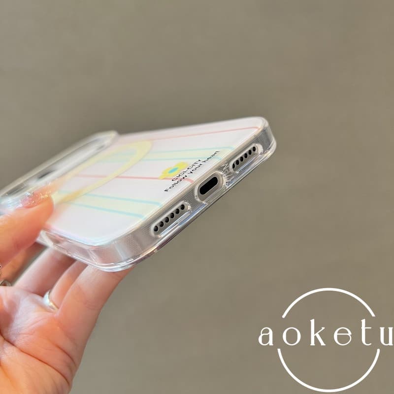 ส่วนบุคคลและมินิมอลลายจุดเหมาะสําหรับ ไอโฟน 16 โปรแม็กซ์ เคสโทรศัพท์แม่เหล็กที่แข็งแกร่ง แอปเปิล 17 อากาศ ใหม่ 15/14/13 แฟชั่นป้องกันการตกซิลิโคนฮาร์ดฝา รูปที่ 9