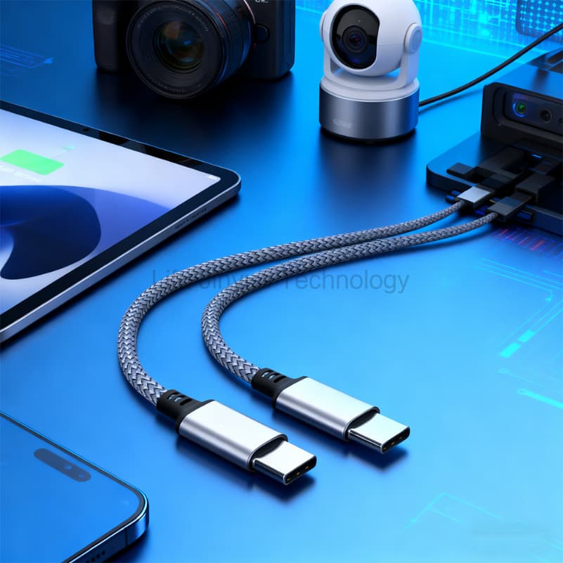 5 เมตร/8 เมตรยาวประเภท C สายชาร์จเร็ว USB C สายส่งข้อมูลสายชาร์จสําหรับ HONOR 400Pro 40lite LKY8 USB C fast charger สายไฟ รูปที่ 5