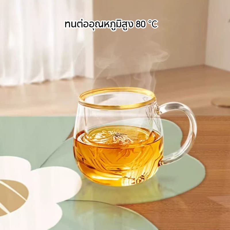 ผ้าปูโต๊ะแก้ว PVC เนื้อนุ่มหนา กันน้ำ กันน้ำมัน ทนความร้อน ซักได้ โปร่งใส สามารถตัดเป็นรูปทรงกระดานคริสตัลได้ รูปที่ 4