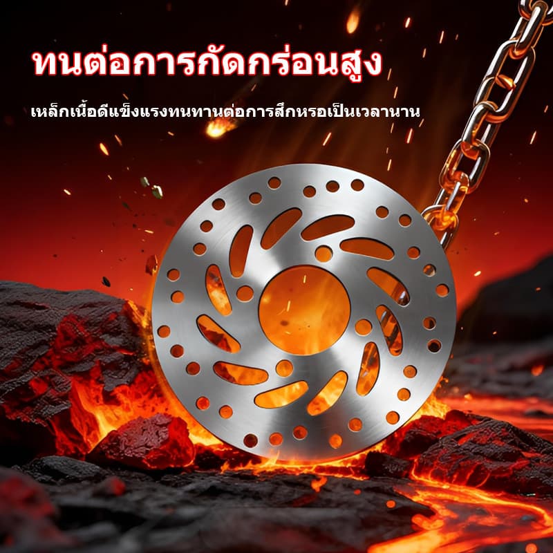 จานดิสเบรคเดิม Click-ขนาด190mm จานดิสเบรคเดิม จานหน้า CLICK ,CLICK-I /CLICK125/CLICK125-I /SCOOPY/SCOOPY- I / ZOOMER-X รูปที่ 4