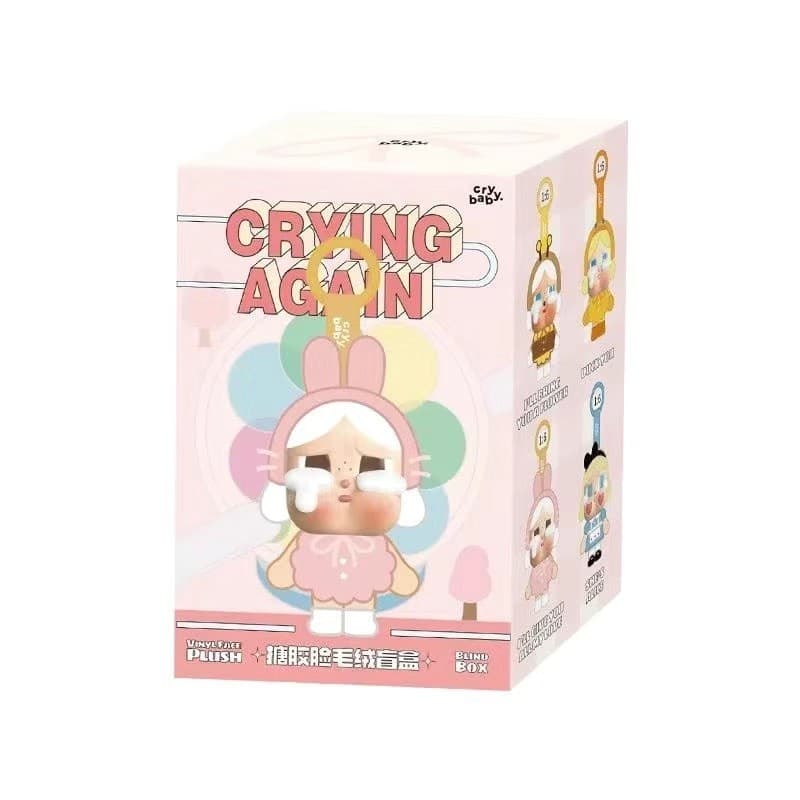 Crybaby Mystery Box Doll Tears Factory Vinyl Plush Doll Mystery Box Series Crybaby อินเทรนด์เล่นของเล่นตุ๊กตาตุ๊กตาพวงกุญแจ Charm Plush กระเป๋าแขวนสาวจี้ รูปที่ 5