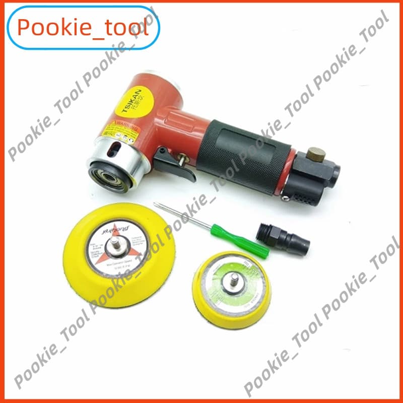เครื่องมือขัด Air Angle Sander 90 Pneumatic ขนาดเล็ก + แผ่นขัด 2 นิ้ว 3 นิ้ว รูปที่ 1
