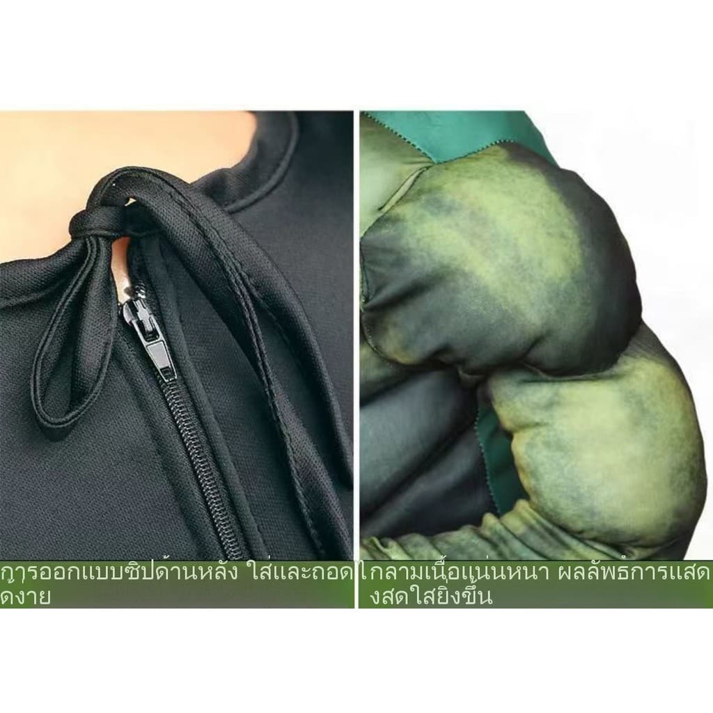 ฮาโลวีน cos ชุดเด็ก Captain America Optimus Prime Hulk Iron Spiderman เสื้อผ้าเด็กชาย รูปที่ 4