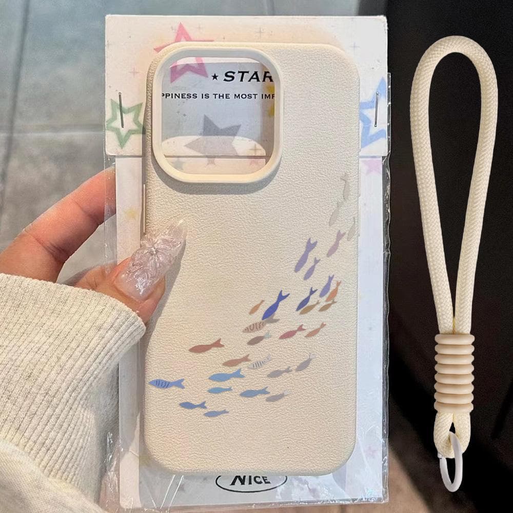 Fish เคสโทรศัพท์ For Samsung A17 A06 A55 A56 A54 A15 A16 A35 A07 A36 S24 FE A34 A57 A05S A26 A37 S25 S26 Ultra รูปที่ 1