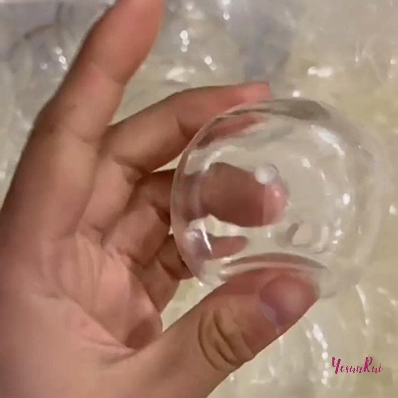 YosunRui] 1PC เครื่องประดับทรงกลม TRP หล่อแม่พิมพ์เครื่องมือ DIY ผิวที่ว่างเปล่า Handmade Dpression ช้า Rebound ใหม่ รูปที่ 6