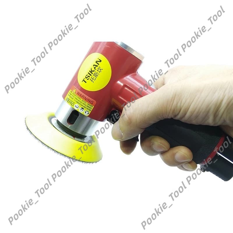 เครื่องมือขัด Air Angle Sander 90 Pneumatic ขนาดเล็ก + แผ่นขัด 2 นิ้ว 3 นิ้ว รูปที่ 5